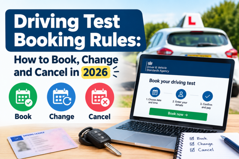 Driving Test Booking Rules