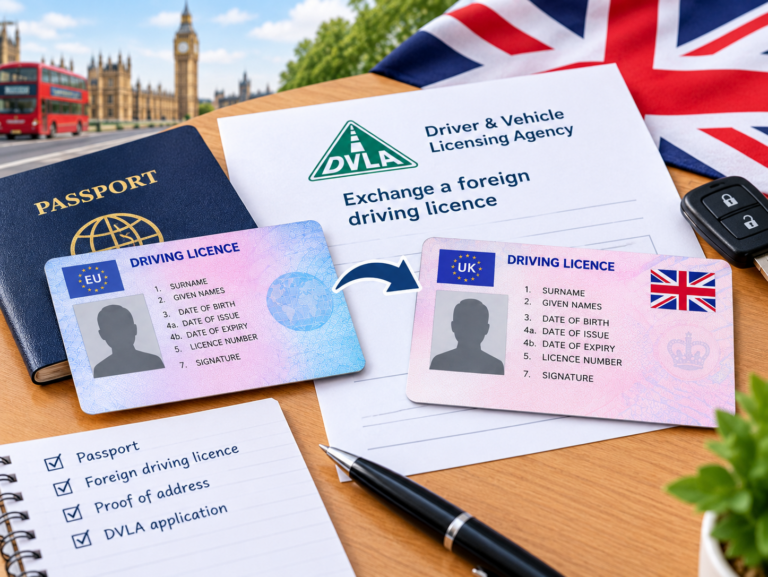 Exchange a Foreign Driving Licence