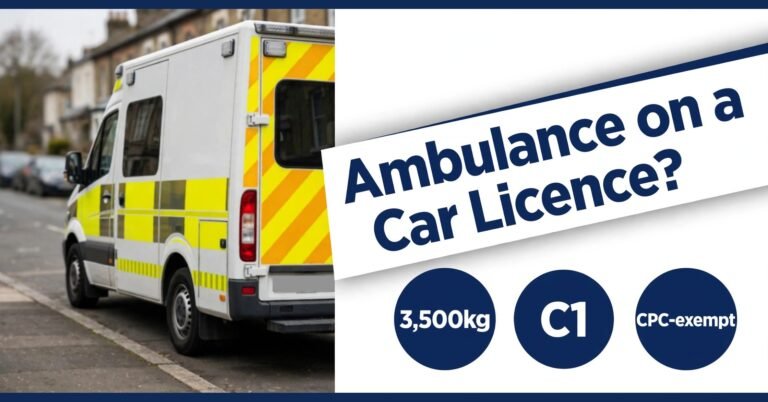 can-i-drive-an-ambulance-on-a-car-licence-uk