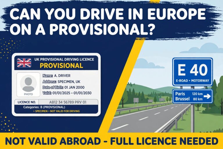 can-i-drive-in-europe-on-a-uk-provisional-licence
