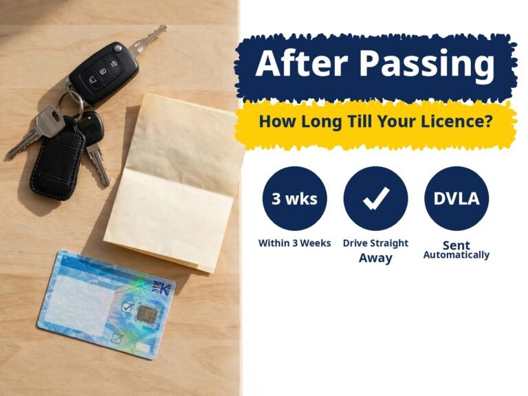 how long does it take to get a driving licence after passing your test