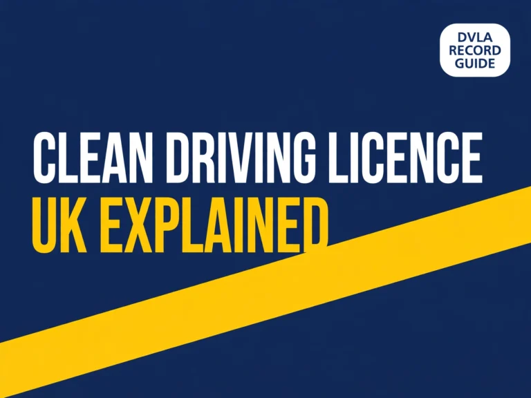 what-is-a-clean-driving-licence-uk